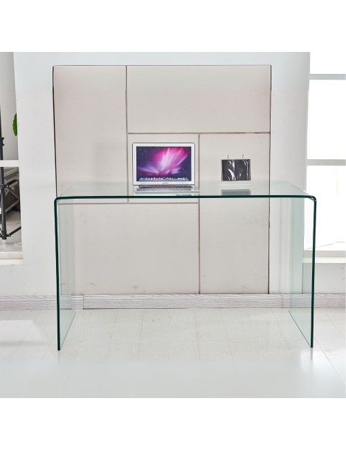 Tavolo scrivania in vetro temperato Tamerice 125x70x75H prezzo