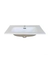 Lavabo consolle d'appoggio in ceramica bianco 61x46.5x14H VA836-60
