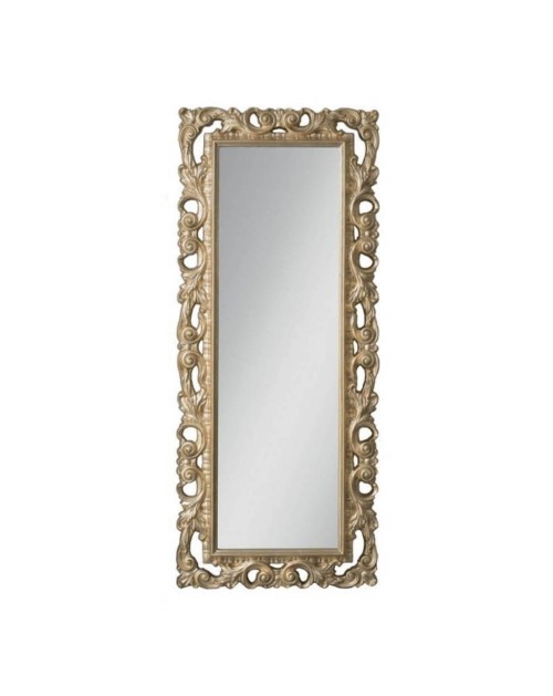 Specchiera Anna 76x180 colore foglia oro