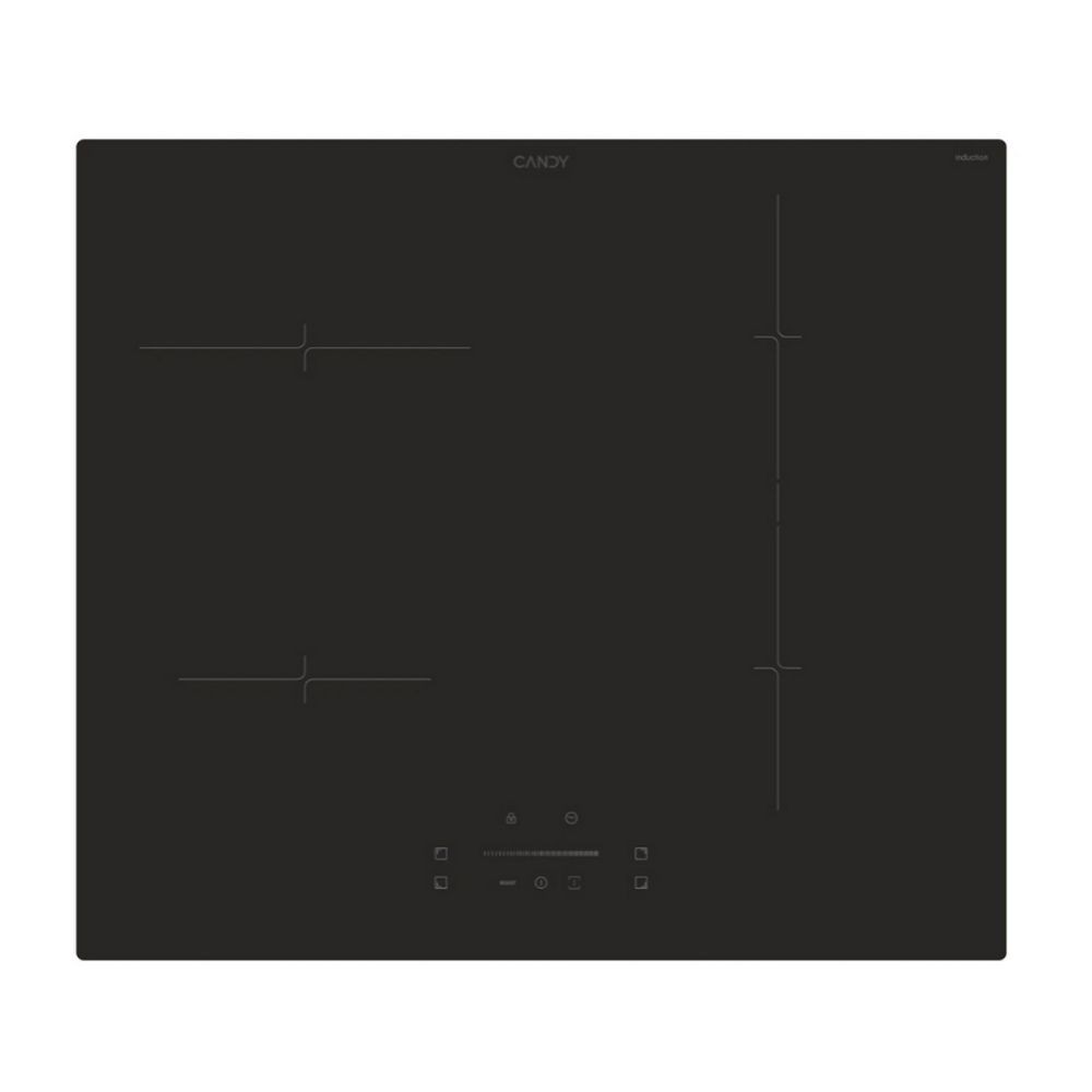 Piano cottura induzione Candy CTP643CYEP 4 zone di cottura 59x52x6.2 cm. colore nero