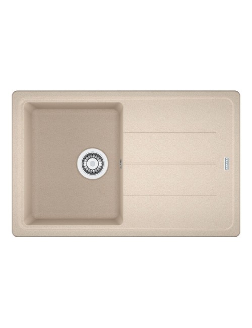 Lavello 1 vasca Franke BFG61178 Boston 78x50 gocciolatoio reversibile colore avena