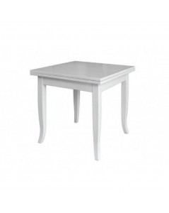 Tavolo Quadrato Allungabile Verona Bianco 90x90 Prezzo