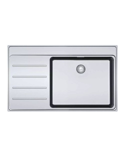 Lavello 1 vasca Franke FSX211 gocciolatoio sinistro 86x52 cm. inox satinato