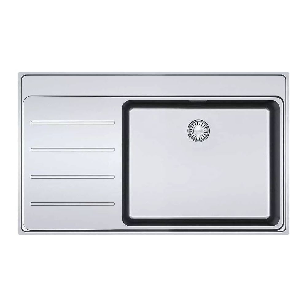 Lavello 1 vasca Franke FSX211 gocciolatoio sinistro 86x52 cm. inox satinato