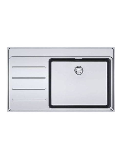 Lavello 1 vasca Franke FSX211 gocciolatoio sinistro 86x52 cm. inox satinato