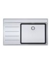 Lavello 1 vasca Franke FSX211 gocciolatoio sinistro 86x52 cm. inox satinato