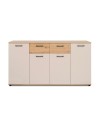 Madia Kerry51A 4 Ante e 2 Cassetti Beige e Artisan Oak