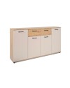 Madia Kerry51A 4 Ante e 2 Cassetti Beige e Artisan Oak