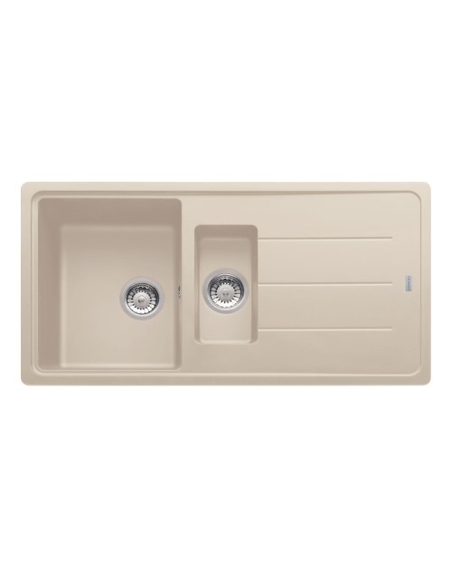 Lavello 2 vasche Franke BFG651SA gocciolatoio reversibile 97x50 cm. sahara beige