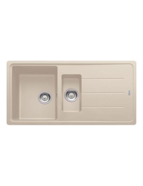 Lavello 2 vasche Franke BFG651SA gocciolatoio reversibile 97x50 cm. sahara beige