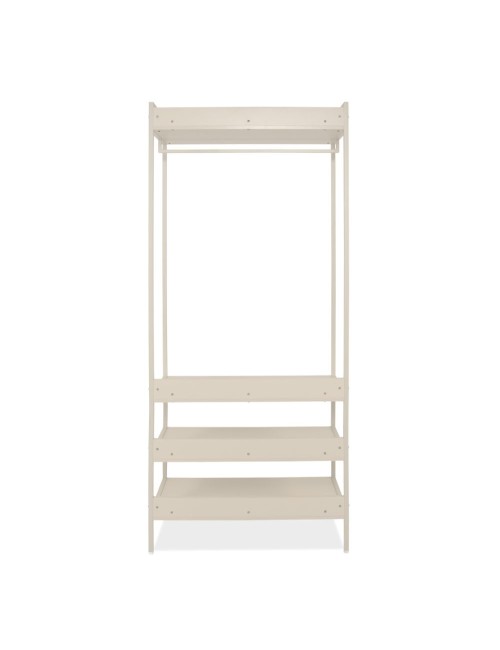 Mobile Ingresso Dhaka41B con Appendiabiti e 4 Ripiani Beige