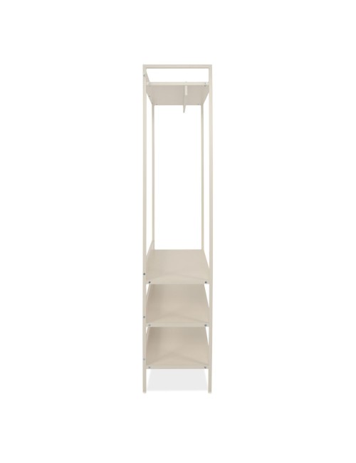Mobile Ingresso Dhaka41B con Appendiabiti e 4 Ripiani Beige