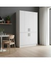 Cucina a scomparsa completa di elettrodomestici Fold bianco 125