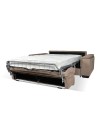 Divano letto colore marrone caribou Mercurio 3 posti 210x94x90H