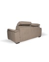 Divano letto colore marrone caribou Mercurio 3 posti 210x94x90H
