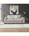 Divano letto colore grigio chiaro Mercurio 3 posti 210x94x90H