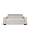 Divano letto colore grigio chiaro Mercurio 3 posti 210x94x90H