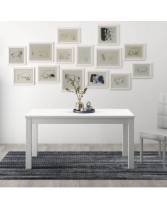 Tavolo Allungabile Firenze 120x80 Colore Bianco Frassinato Prezzo