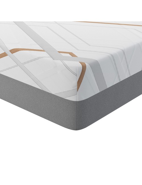 Materasso matrimoniale Corvo con Memory Foam, sfoderabile molle insacchettate 160x190x30 cm