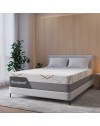 Materasso una piazza e mezza Corvo con Memory Foam, sfoderabile molle insacchettate 120x190x30 cm