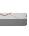 Materasso matrimoniale Corvo con Memory Foam, sfoderabile con molle insacchettate 160x200x30 cm