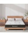 Materasso matrimoniale Tarico con molle insacchettate e strato in Memory Foam 160x190x22,3 cm