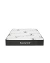 Materasso una piazza e mezza Tarico con molle insacchettate e strato in Memory Foam 120x190x22,3 cm