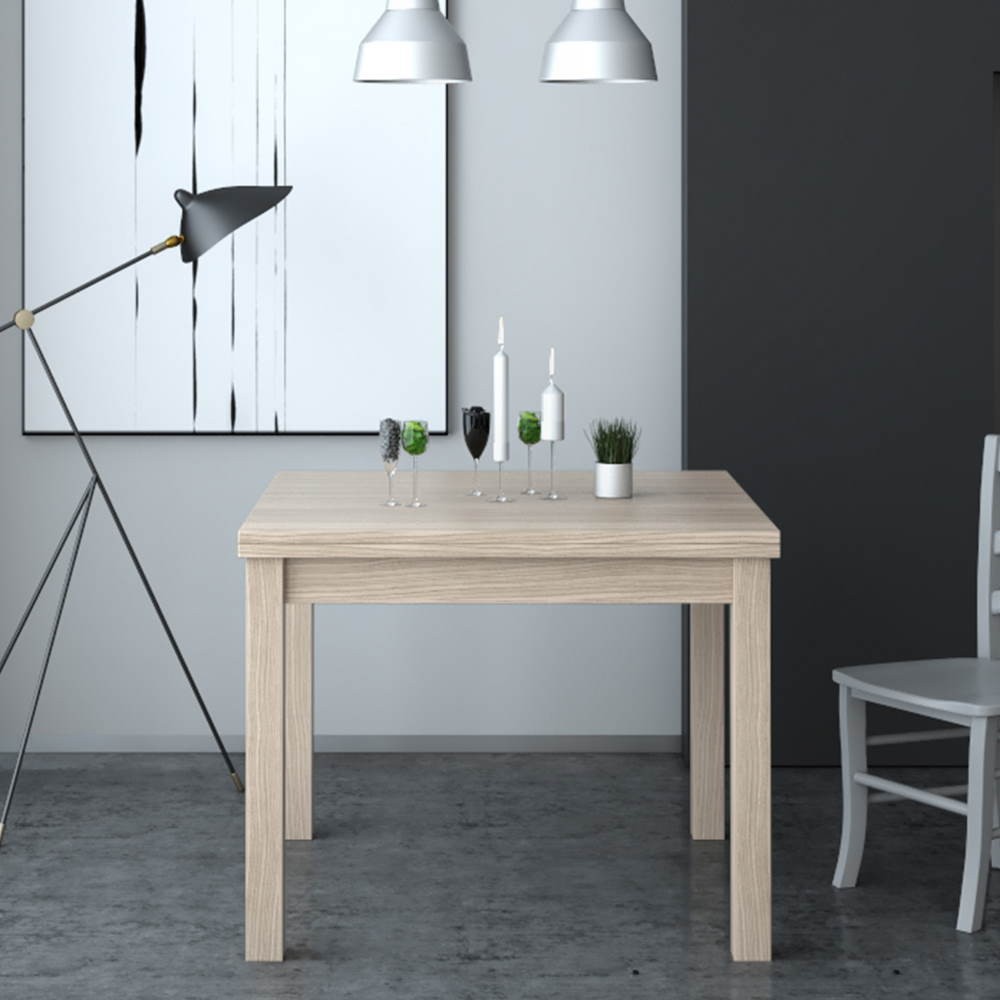 Tavolo raddoppiabile Firenze 90x90 colore olmo