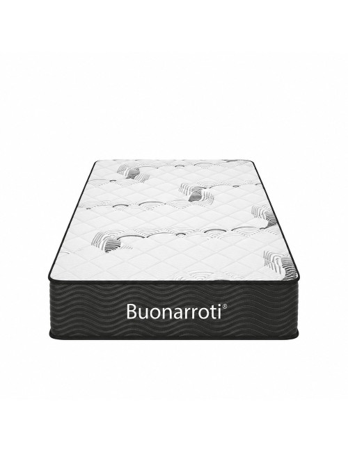 Materasso singolo Tarico con molle insacchettate e strato in Memory Foam 80x190x22,3 cm