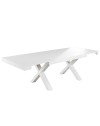Tavolo allungabile Gondar 180x90 colore bianco frassinato