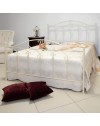 Letto Matrimoniale in Ferro Battuto Incanto Bianco Opaco – Eleganza Senza Tempo Made in Italy