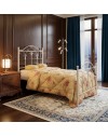 Letto Singolo in Ferro Battuto Incanto Bianco Opaco – Eleganza Classica Made in Italy