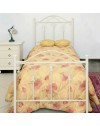 Letto Singolo in Ferro Battuto Incanto Bianco Opaco – Eleganza Classica Made in Italy
