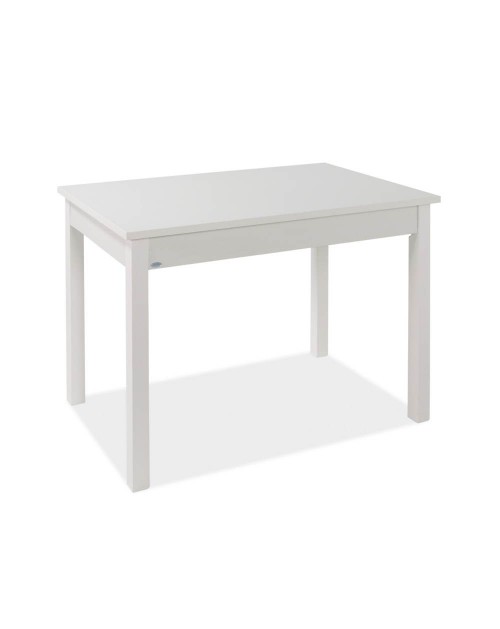Tavolo rettangolare Firenze 110x70 colore bianco frassinato