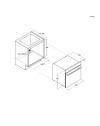 Forno elettrico Candy CA6N3B3EHTX multi-level 78 litri inox classe A++