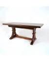 Tavolo allungabile Polignano in legno massello 180x100x79H