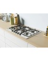 Piano cottura a gas Candy CHW74WX 5 fuochi 75 cm inox