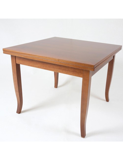 Tavolo quadrato Allungabile Verona noce 90x90 prezzo
