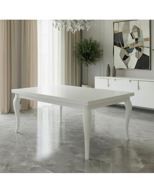 Tavolo allungabile Verona 140x80 colore bianco
