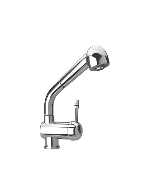 Miscelatore da Cucina Satinato Doccetta Estraibile Paini 64CN566