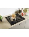 Piano cottura a gas Candy CHW6LBB 4 zone manopole laterali nero
