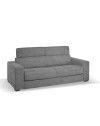 Divano letto 3 posti Crien tessuto Luna24 grigio elephant