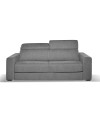 Divano letto 3 posti Crien tessuto Luna24 grigio elephant