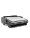 Divano letto 3 posti Crien tessuto Penelope22 grigio