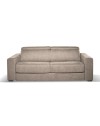Divano letto 3 posti Crien tessuto Roma10 taupè 205x97x83H