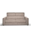 Divano letto 3 posti Crien tessuto Roma10 taupè 205x97x83H
