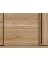 Armadio Callia con 2 ante scorrevoli e 2 battenti rovere e cashmere 270x61x210