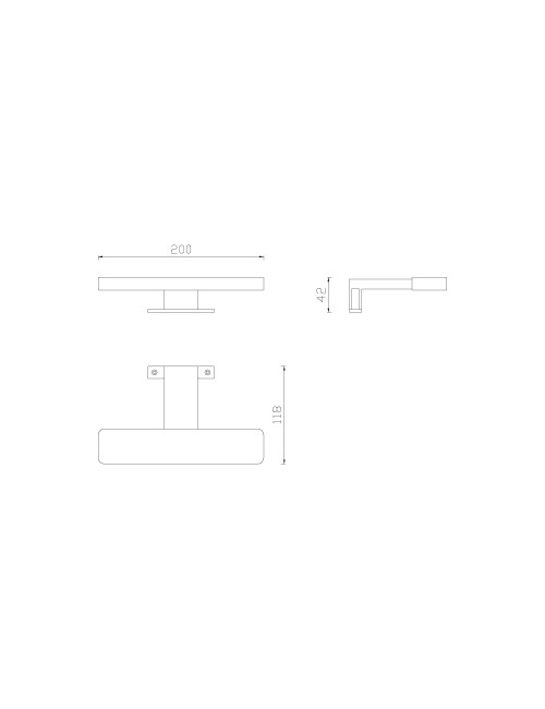 Lampada LED per Bagno Brex 6,5 Watt Cromata 200 mm Offerta