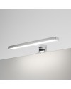 Lampada LED per bagno Kyra 600 mm colore cromato