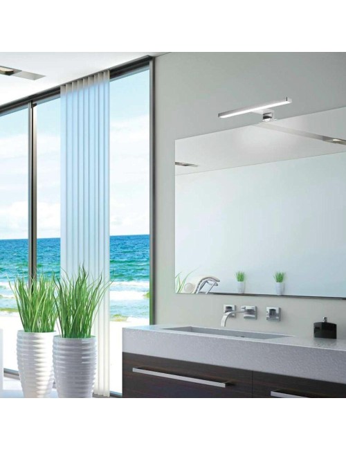 Lampada LED per Bagno Kyra 600 mm Colore Cromato Prezzo